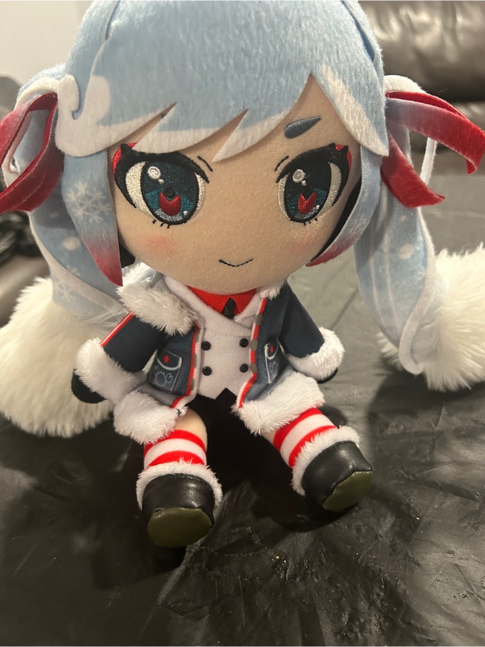 the Snow Miku Plush Grand Voyage Version manufactured by Gift.